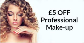 £5 OFF Professional Make-up
