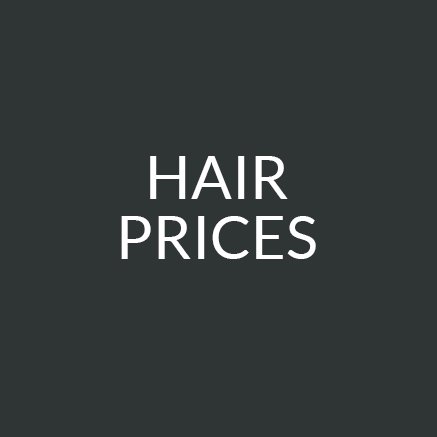 Hairdressing Prices