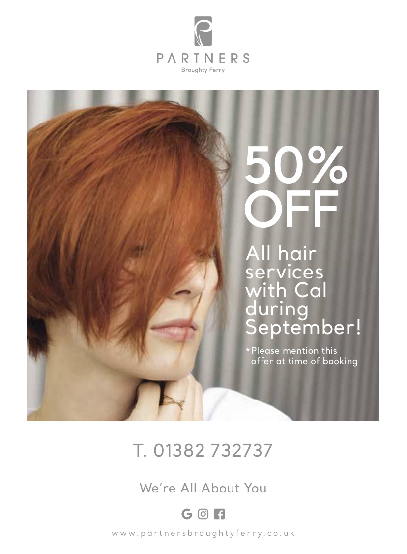 Partners Dundee HALF PRICE COLOUR Offer