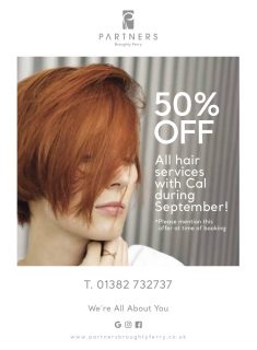 50% OFF Colour Services In September