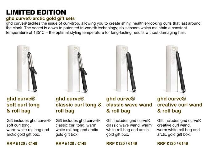 ghd arctic gold range salon in dundee