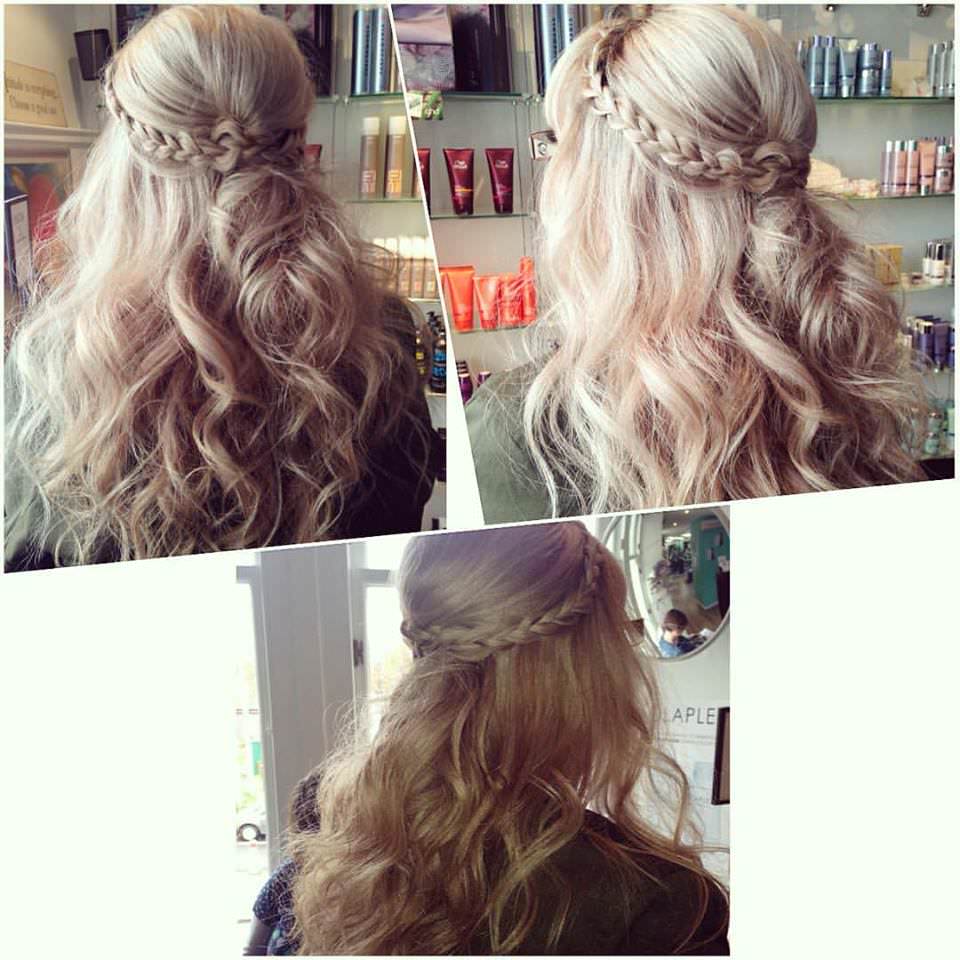 blonde boho hair by Steph