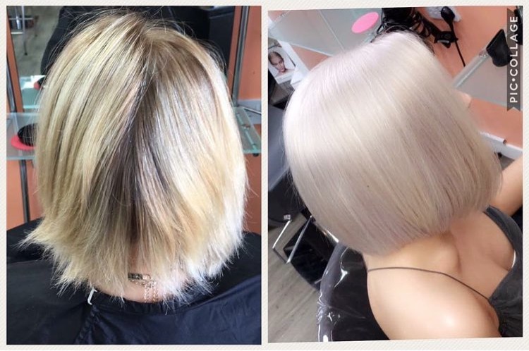 hair colour at Partners hair salon Dundee