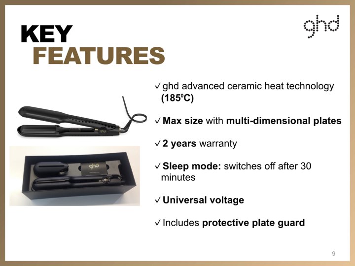 ghd contour crimping styler partners hair and beauty dundee key features