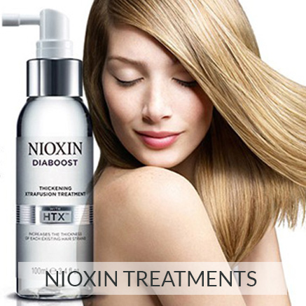 NIOXIN treatments for hair loss and thinning hair