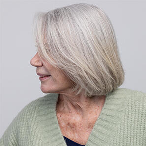Before True Grey Hair Toners at Partners Salon Broughty Ferry