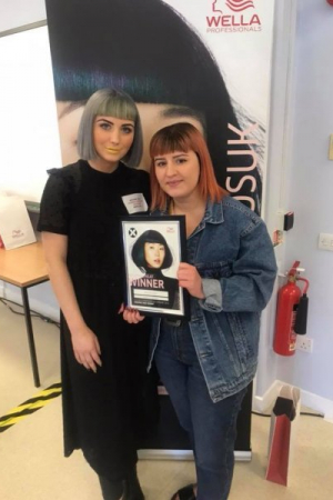 Partners Hair and Beauty Wella Exposure Competition Regional Winner Anya Davidson